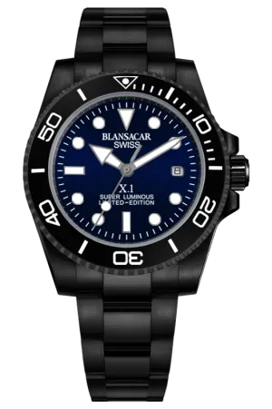 03-M0060-41BK-SUPER X1 (BLUE DIAL)
