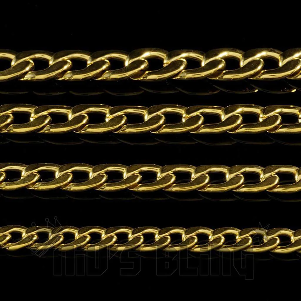 18K Gold Cuban Link Chain