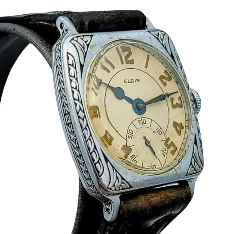 1928 ELGIN Art Deco Wristwatch Grade 430