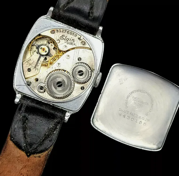 1928 ELGIN Art Deco Wristwatch Grade 430