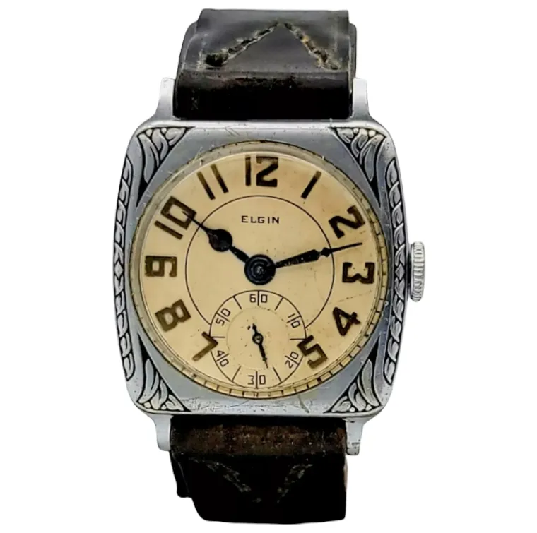 1928 ELGIN Art Deco Wristwatch Grade 430