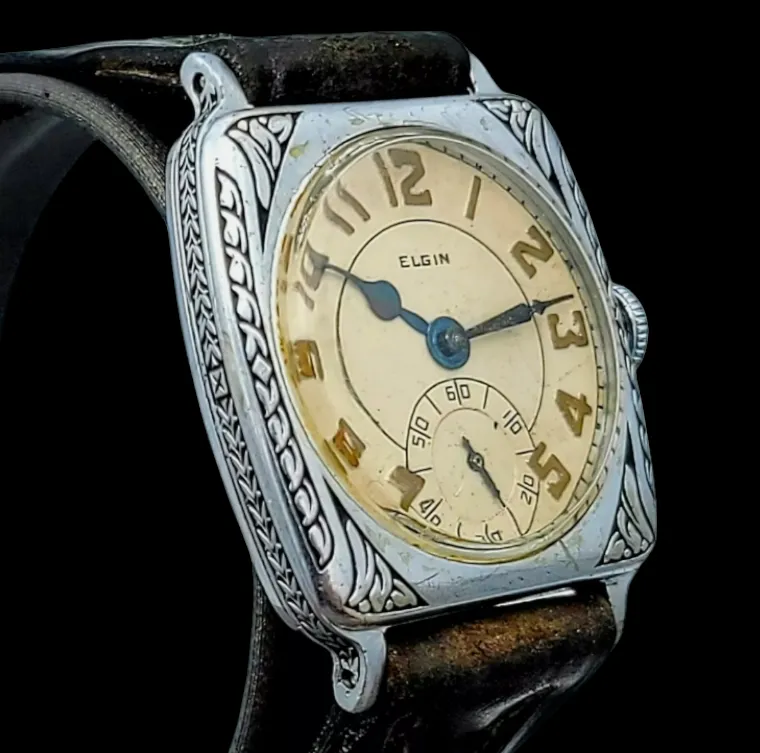 1928 ELGIN Art Deco Wristwatch Grade 430