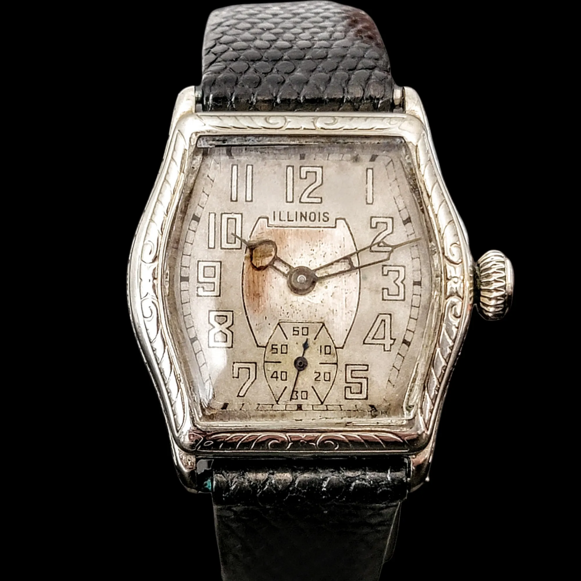 1930 ILLINOIS Watch Company "Mate" Wristwatch