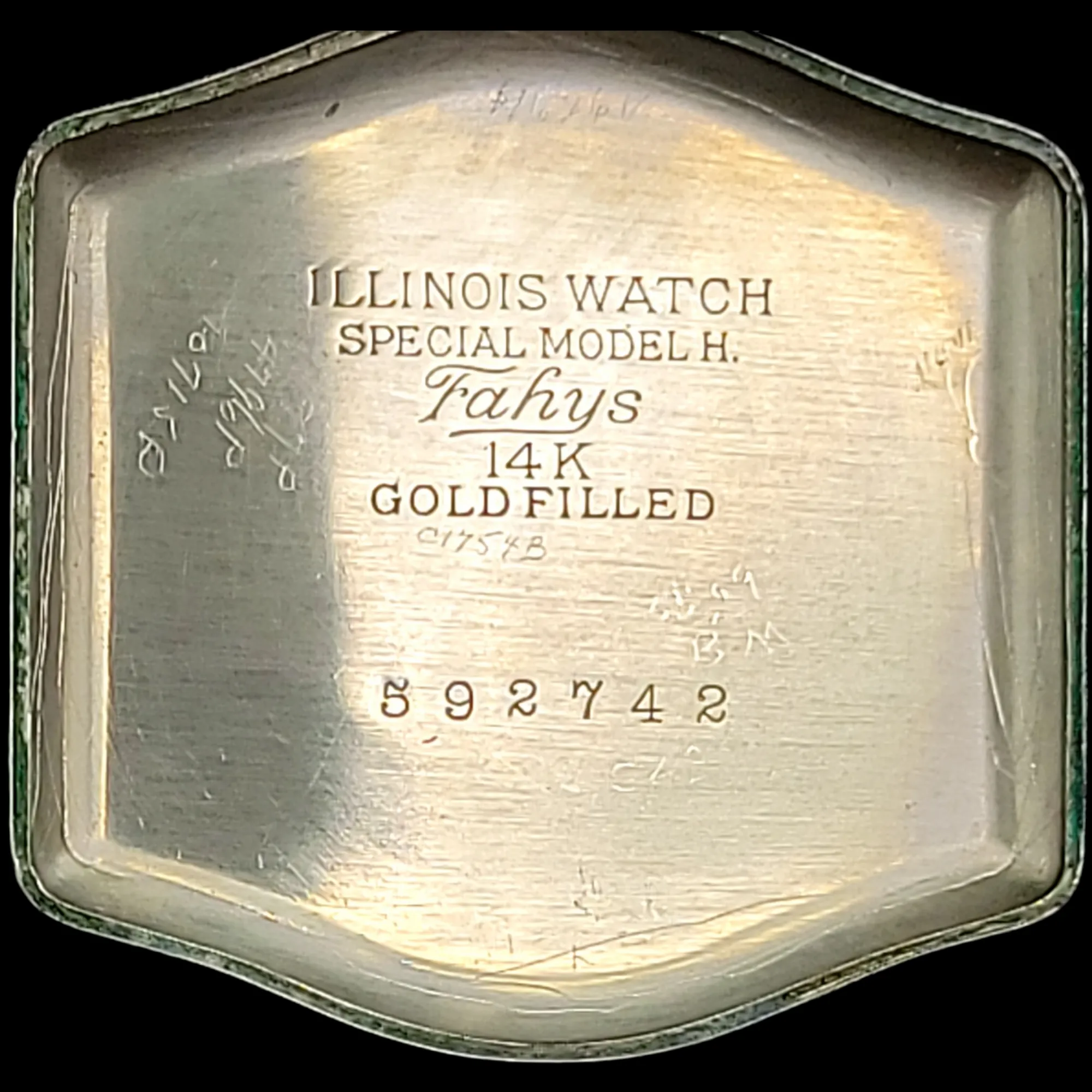 1930 ILLINOIS Watch Company "Mate" Wristwatch
