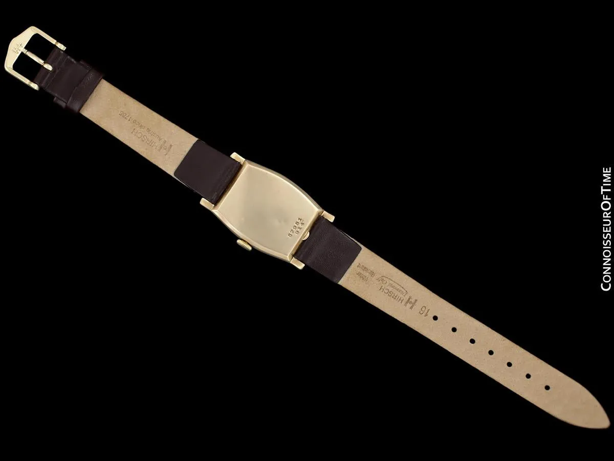 1938 Rolex Art Deco Vintage Mens Two-Tone Dial Watch - 9K Rose Gold