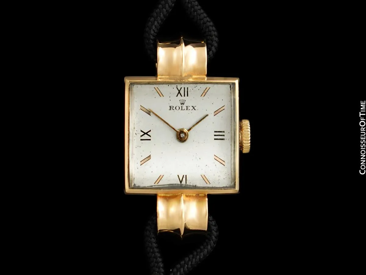 1946 Rolex Vintage Ladies Dress Watch - 18K Rose Gold