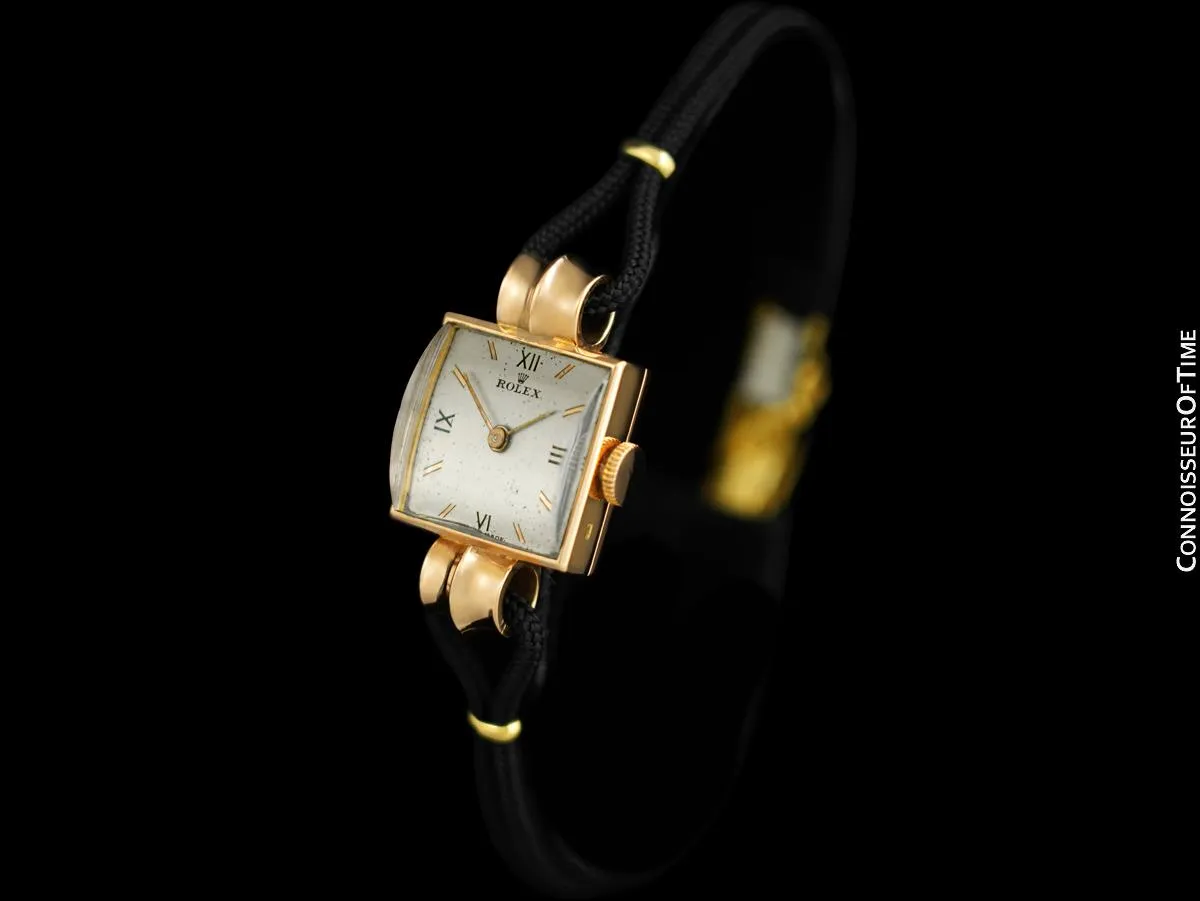 1946 Rolex Vintage Ladies Dress Watch - 18K Rose Gold