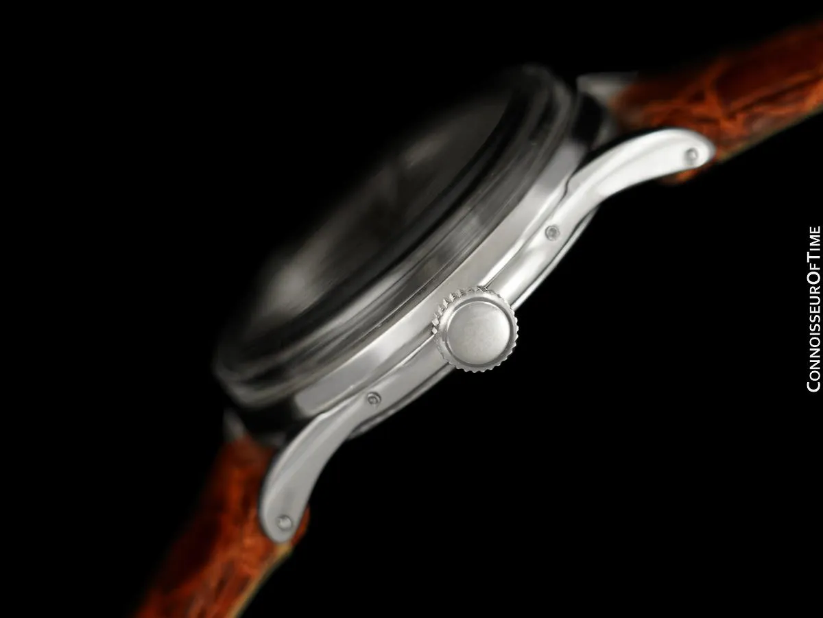 1948 Omega Cosmic Vintage Triple Date, Moon Phase Watch - Stainless Steel