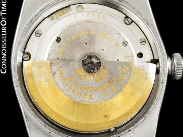 1948 Rolex Vintage Mens Ref. 5050 Bubbleback Watch - Very Fine and Rare