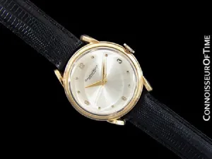1949 IWC Vintage Mens Cal. 89 Large Watch with Bombe (Bombay) Lugs - 18K Gold