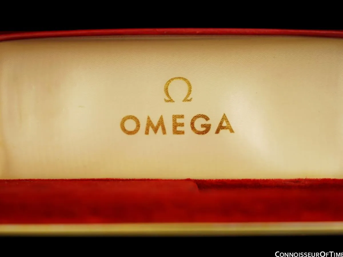 1950 Omega Cosmic Vintage Triple Date, Moon Phase - 14K Gold & Stainless Steel