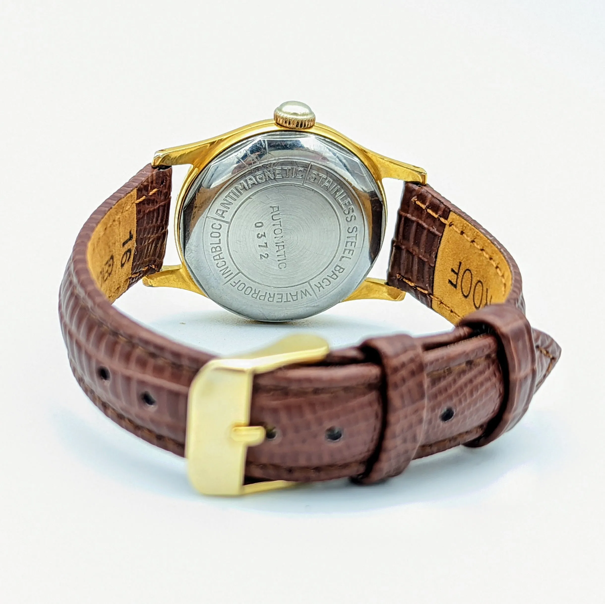 1950's CLINTON Automatic Watch Cal. 1361 17 Jewels Schockprotected Swiss Wristwatch