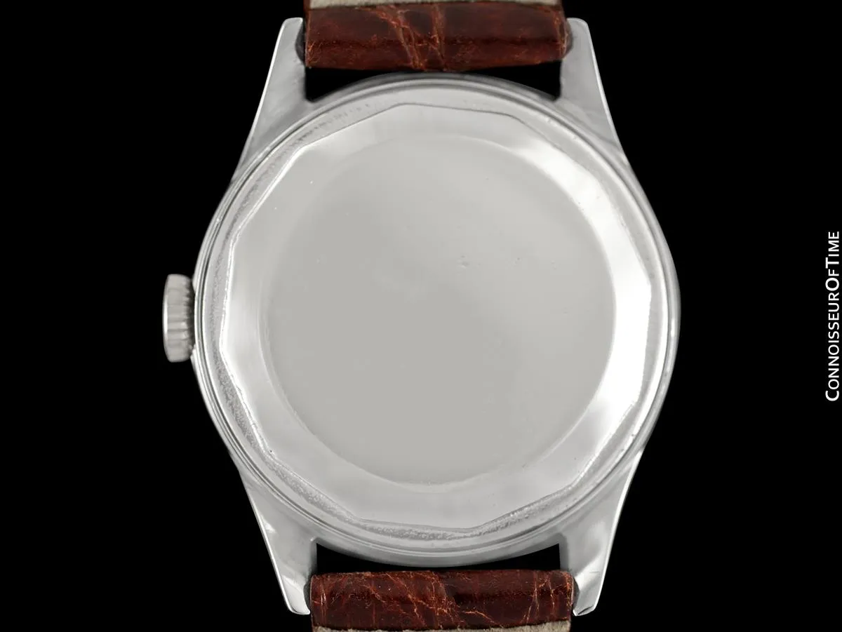 1950's Tiffany & Co. by Cresarrow Mens Automatic Watch - Stainless Steel