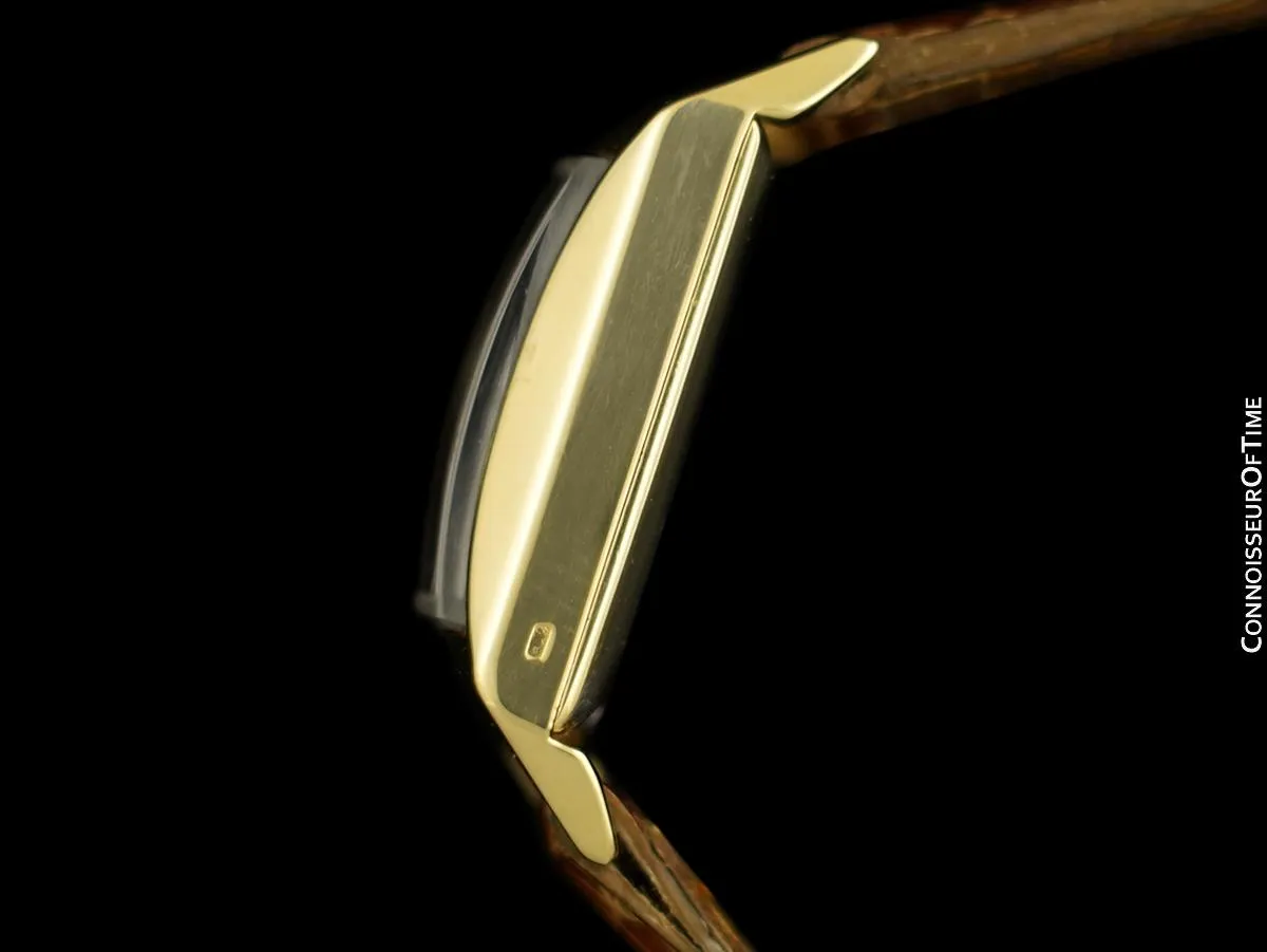 1953 Rolex Precision Mid-Century Vintage Mens Small Midsize Unisex Watch - 18K Gold