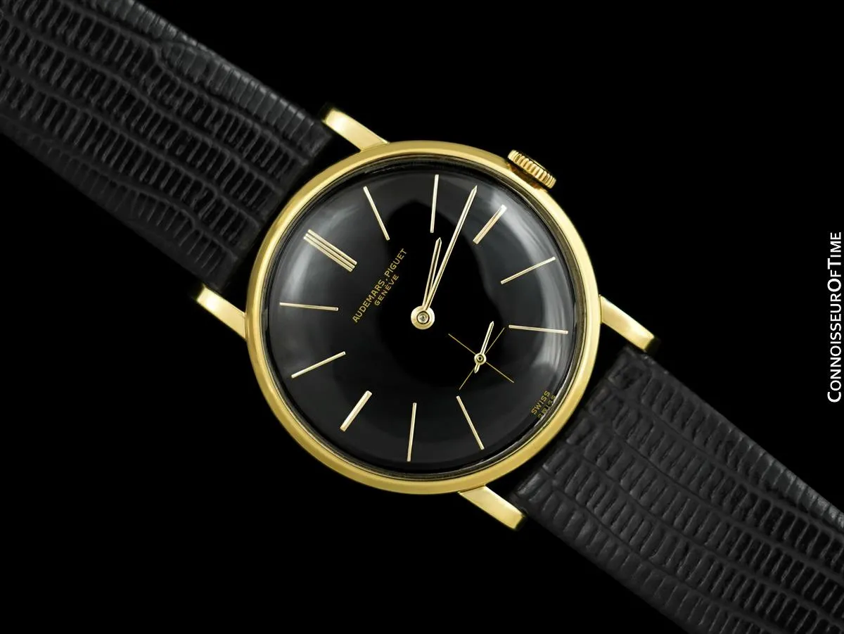 1954 Audemars Piguet Vintage Mens Thin Dress Watch - 18K Gold