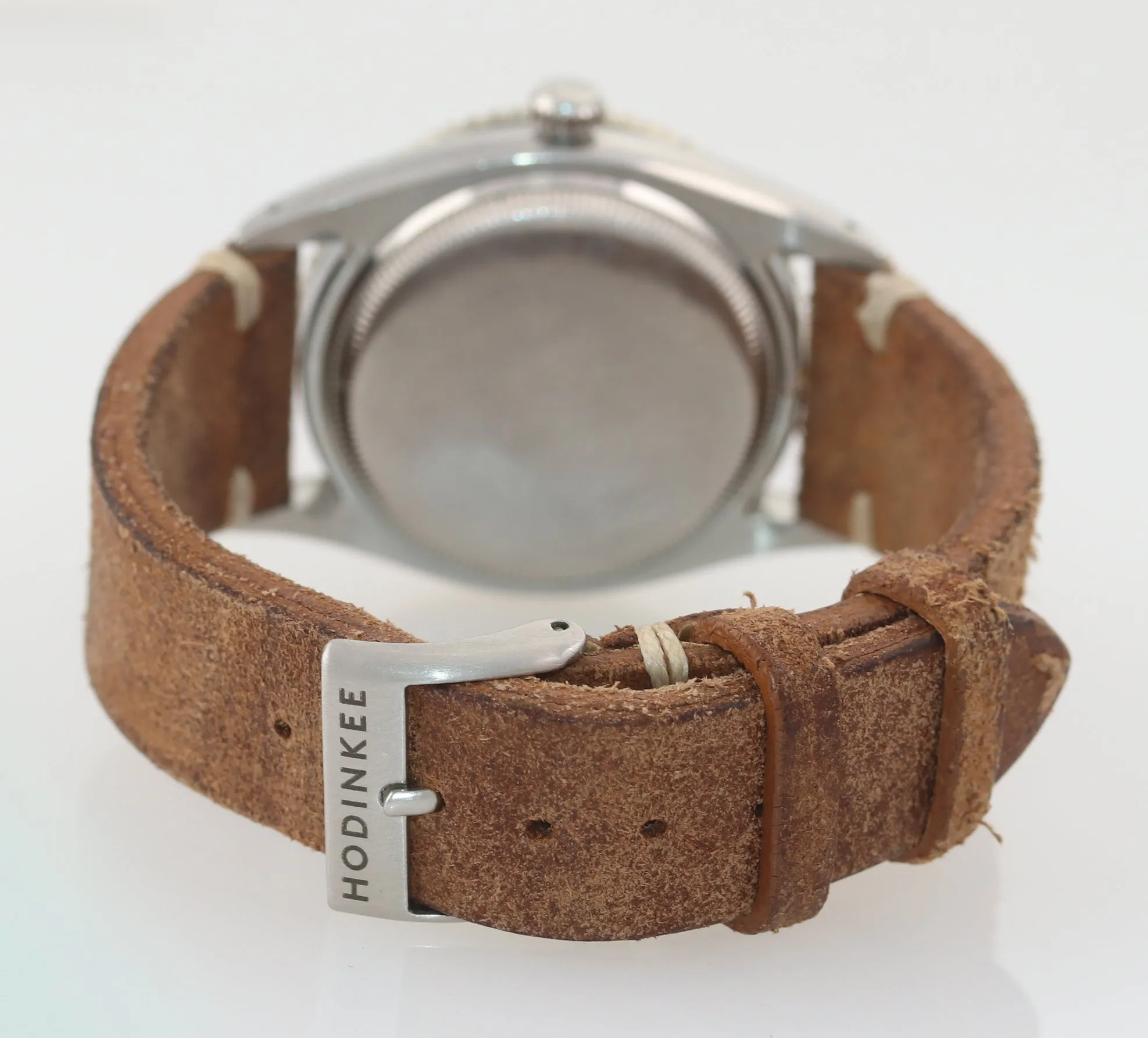 1954 Rolex 6202 GILT CHAPTER Turn-O-Graph 36mm Steel Date Red Triangle Watch