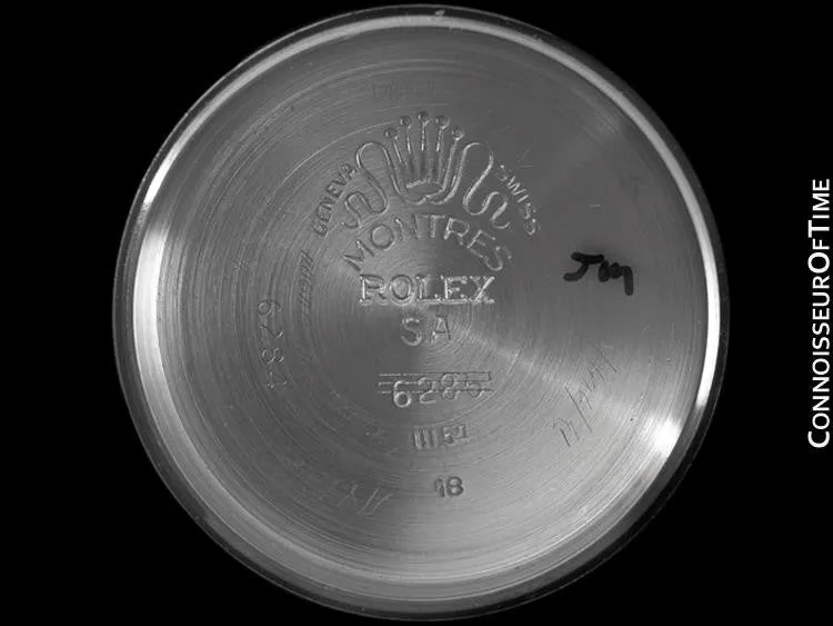 1954 Rolex Oyster Perpetual Vintage Ref. 6284 Mens Watch with Bubbleback - Stainless Steel