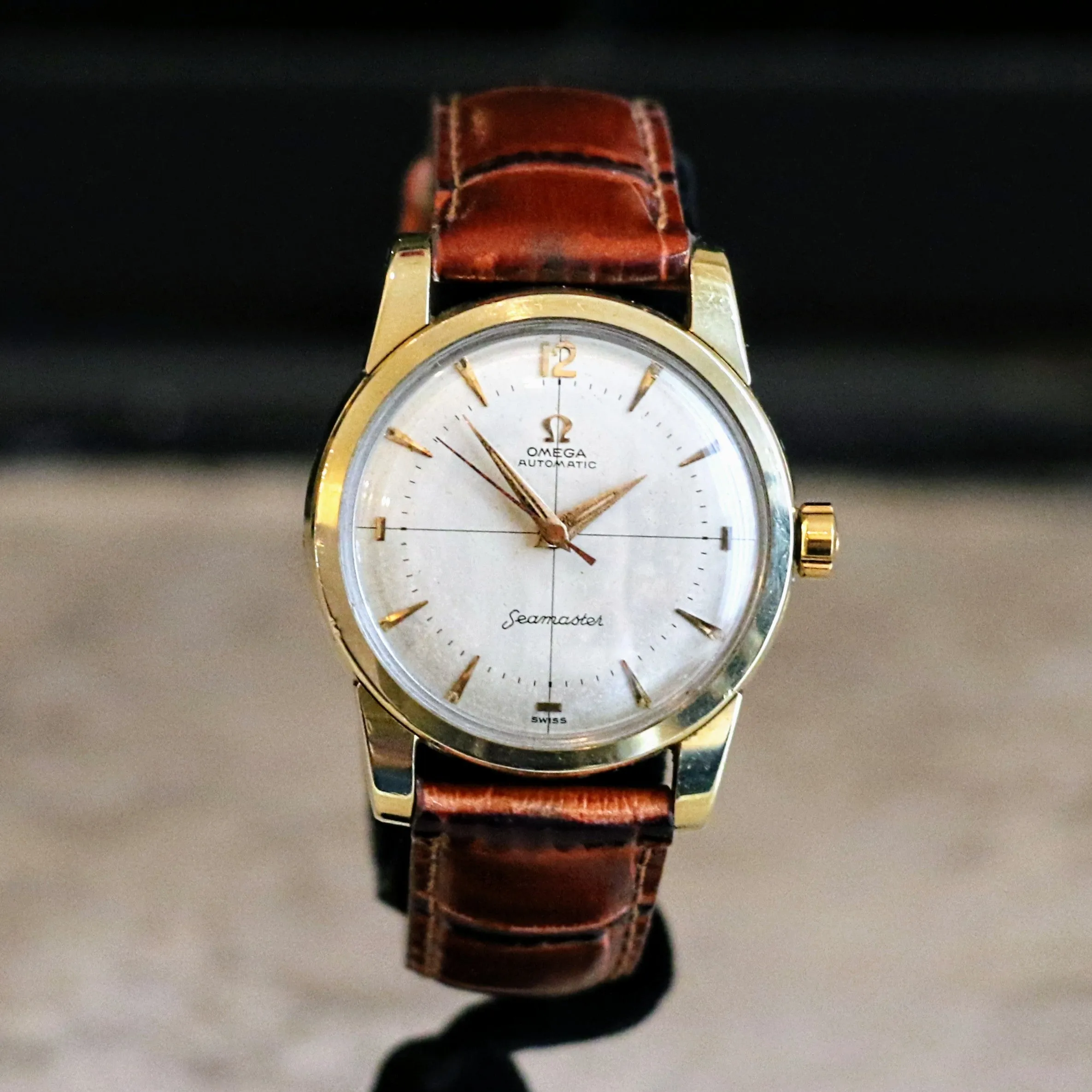 1956 OMEGA Automatic Seamaster Watch Cal. 500 Wristwatch Ref. 2846/2848 26C