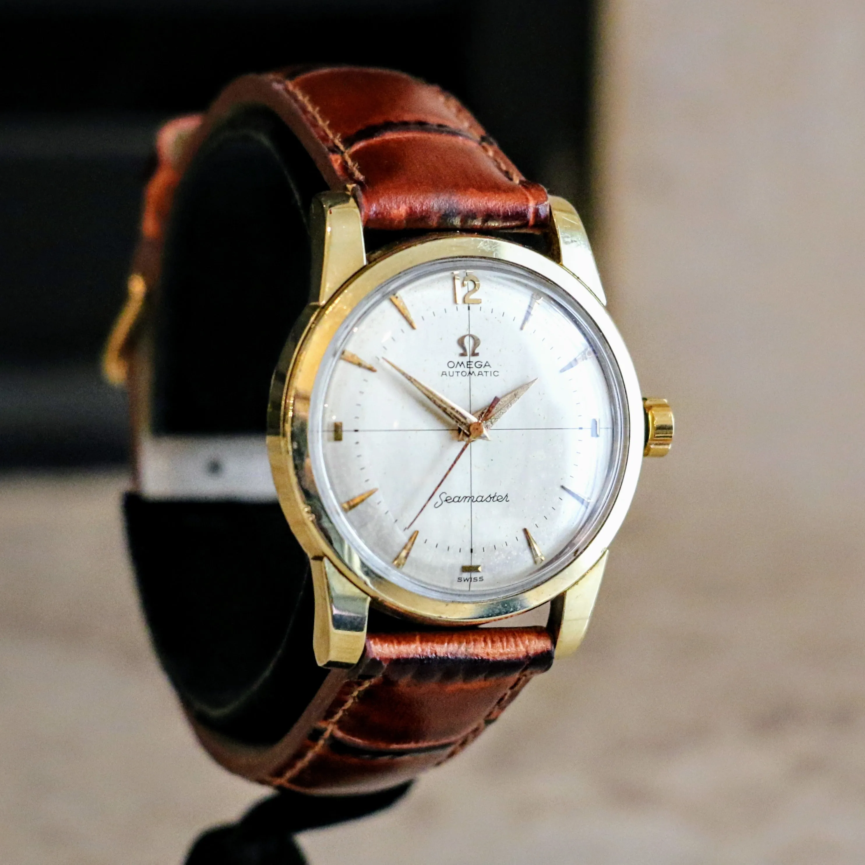 1956 OMEGA Automatic Seamaster Watch Cal. 500 Wristwatch Ref. 2846/2848 26C