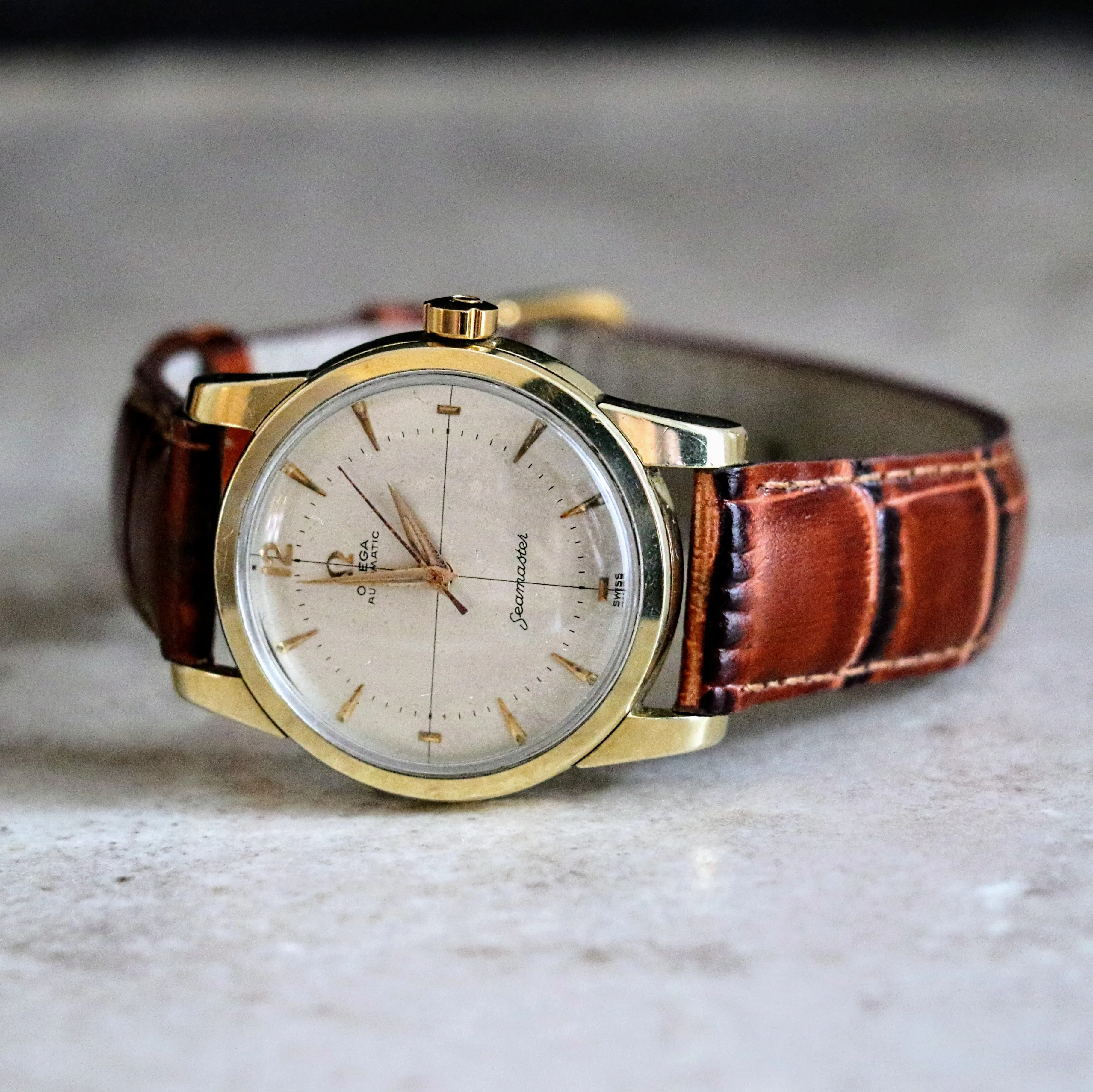 1956 OMEGA Automatic Seamaster Watch Cal. 500 Wristwatch Ref. 2846/2848 26C