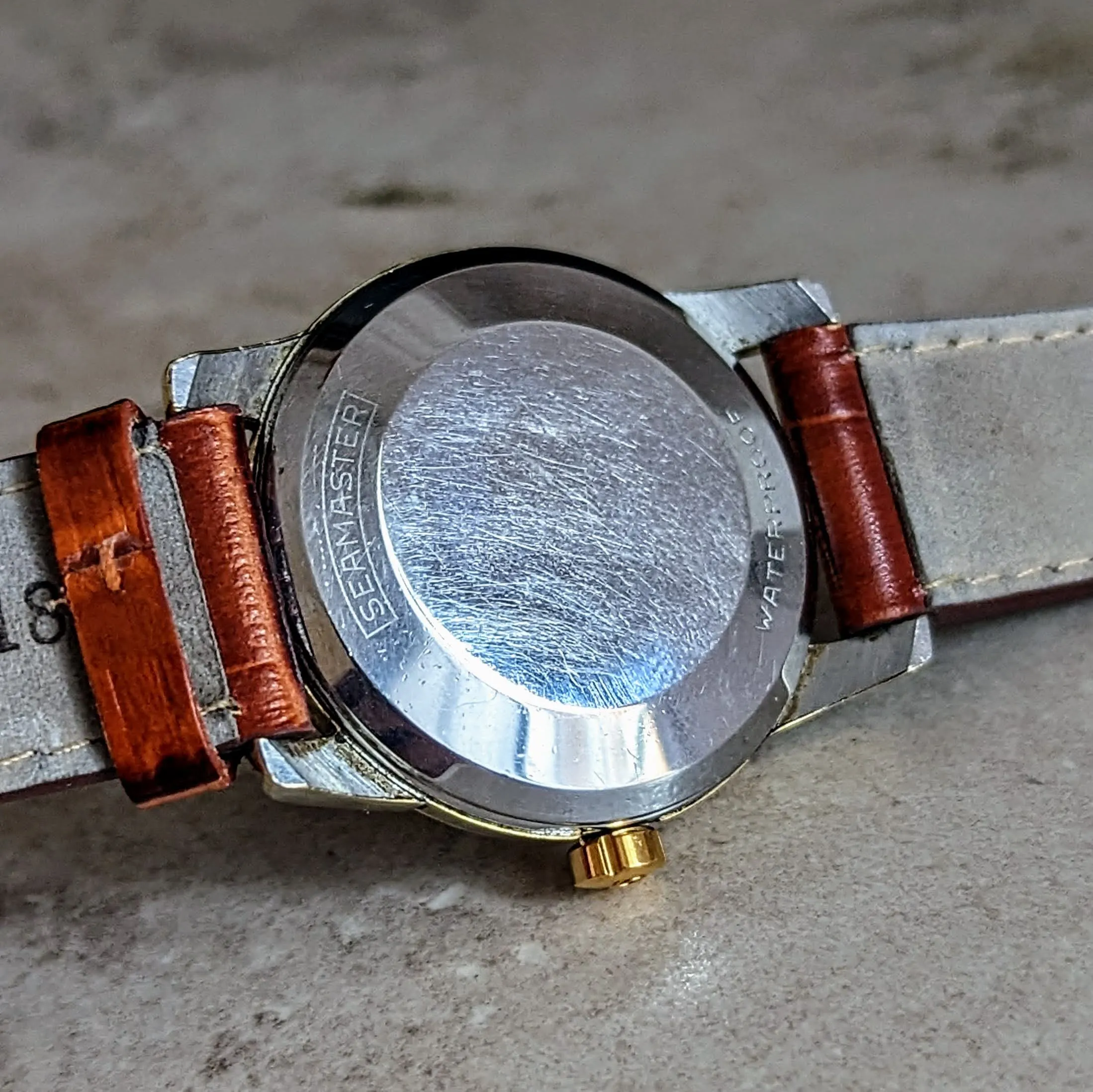 1956 OMEGA Automatic Seamaster Watch Cal. 500 Wristwatch Ref. 2846/2848 26C