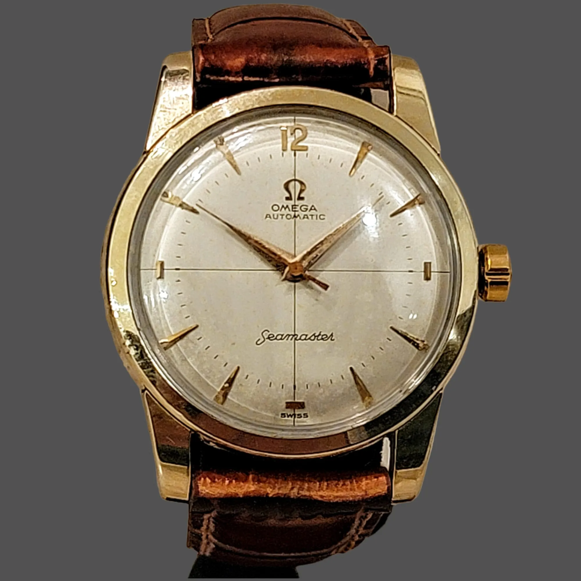 1956 OMEGA Automatic Seamaster Watch Cal. 500 Wristwatch Ref. 2846/2848 26C