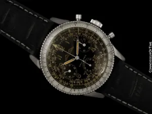 1959 Breitling Navitimer Vintage Aviator's AOPA Chronograph Watch - Stainless Steel