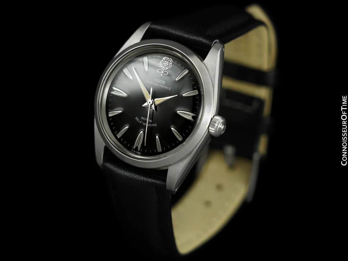 1960 Tudor (Rolex) Oyster Prince "Big Rose" Vintage Mens Ref. 7964 Watch - Stainless Steel