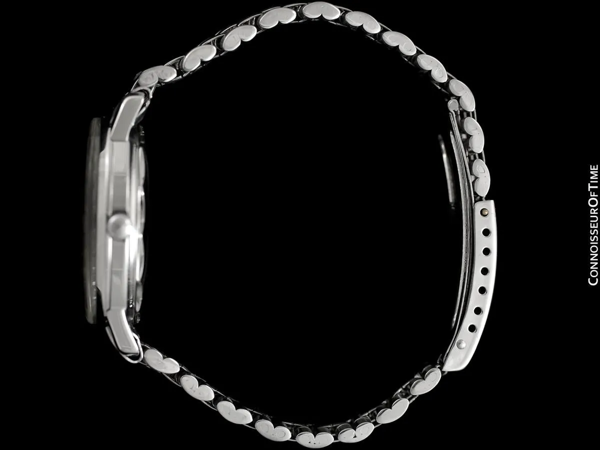 1960's Enicar Supertest Mens Vintage Chronometer Watch with Bracelet - Stainless Steel