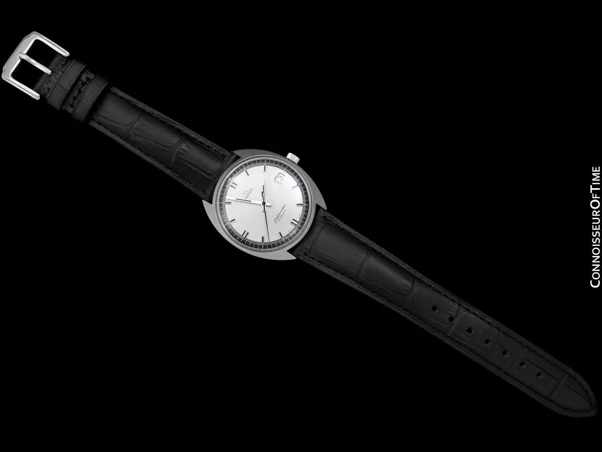 1960's Omega Vintage Mens Seamaster Cosmic Retro Handwound Watch - Stainless Steel