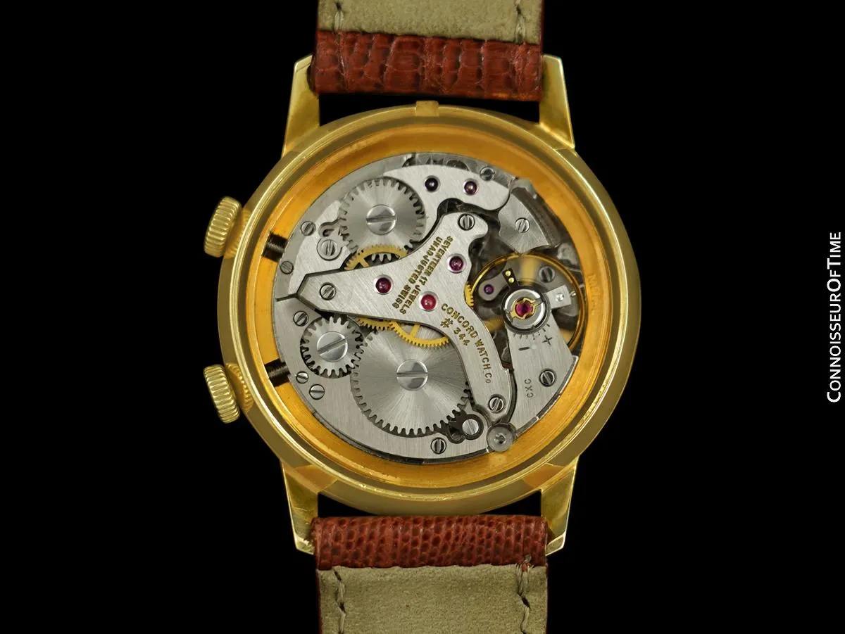 1960's Tiffany & Co. Mens Vintage Classic Alarm Reveil Watch - 14K Gold