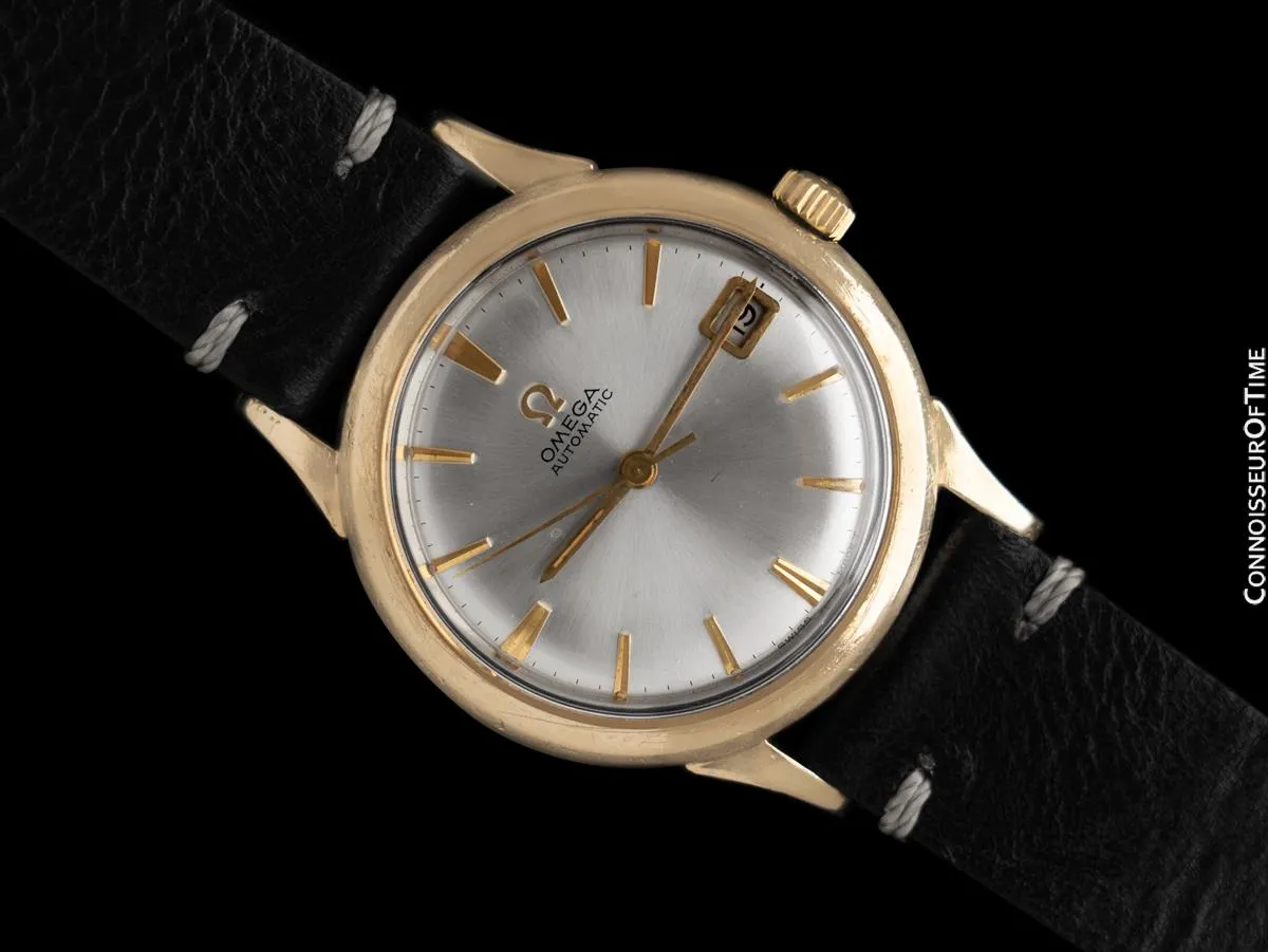 1964 Omega (Seamaster) Rare Cal. 560 Vintage Mens 10K Gold Filled & Stainless Steel Watch - Only Approx. 3000 Made