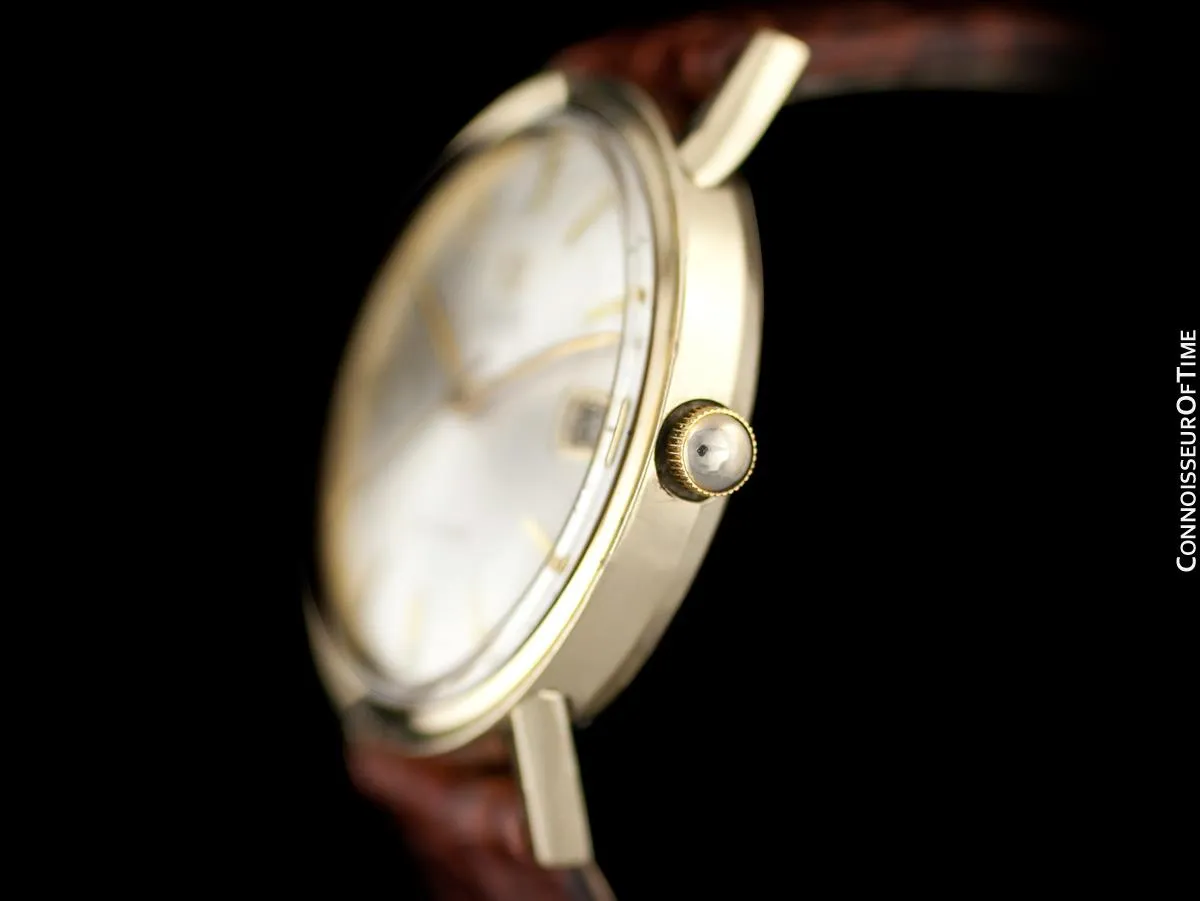 1964 Omega Seamaster Rare Cal. 560 Vintage Mens Watch, Automatic, Date - 14K Gold Filled