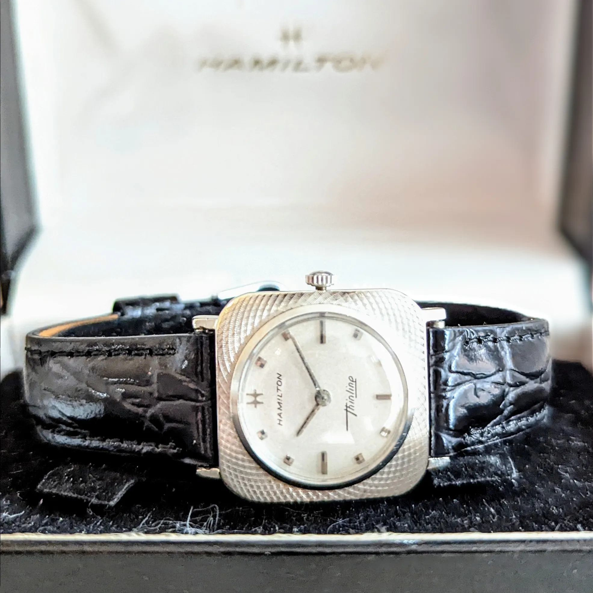 1966 HAMILTON Thinline 2019 Watch 14K GOLD Swiss Made