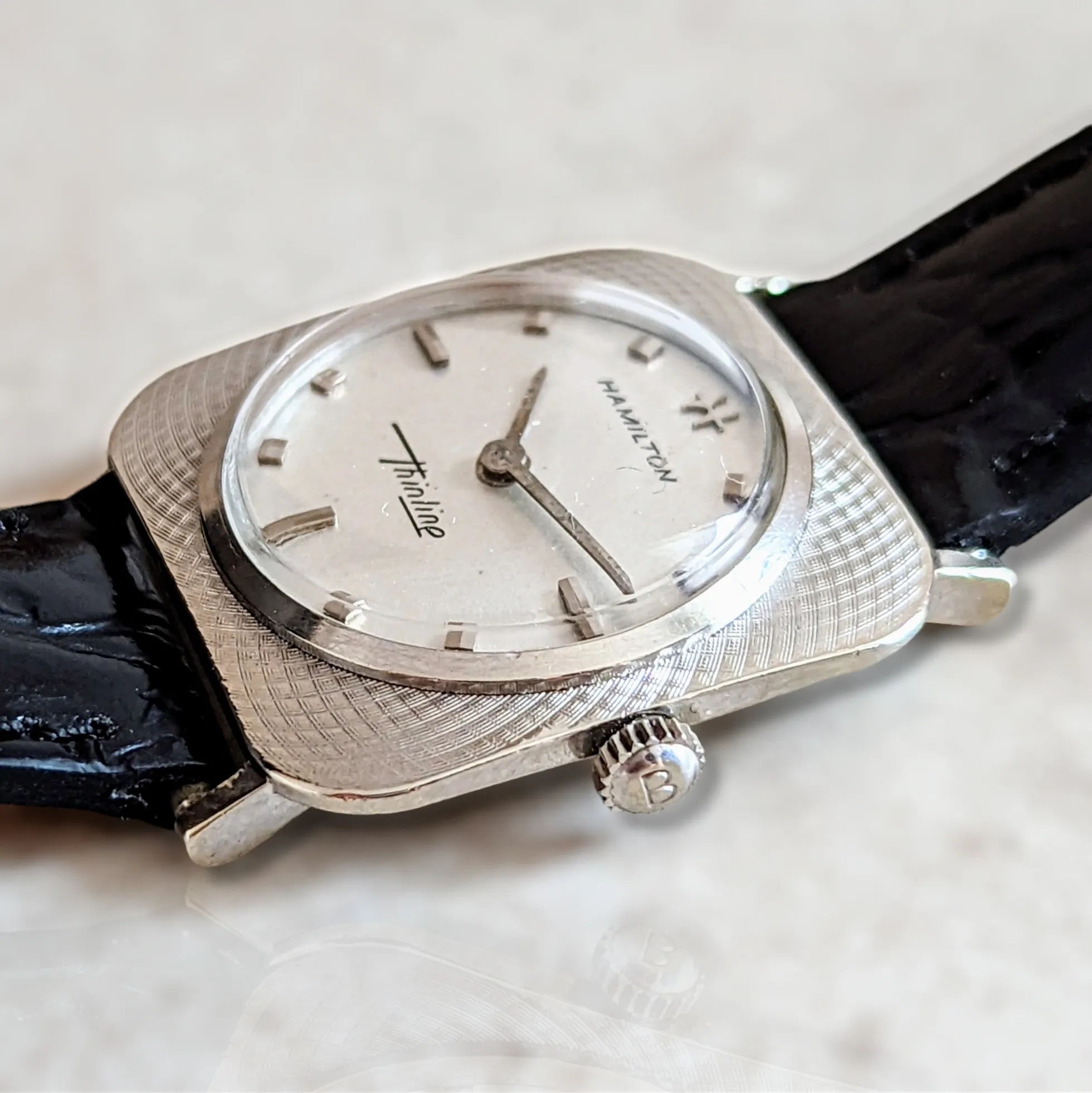1966 HAMILTON Thinline 2019 Watch 14K GOLD Swiss Made