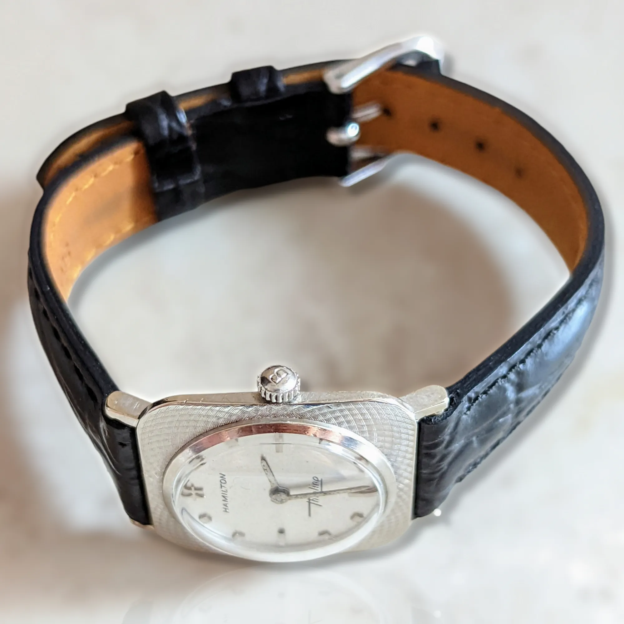 1966 HAMILTON Thinline 2019 Watch 14K GOLD Swiss Made