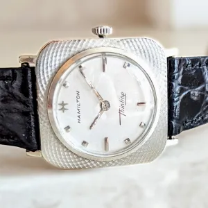 1966 HAMILTON Thinline 2019 Watch 14K GOLD Swiss Made
