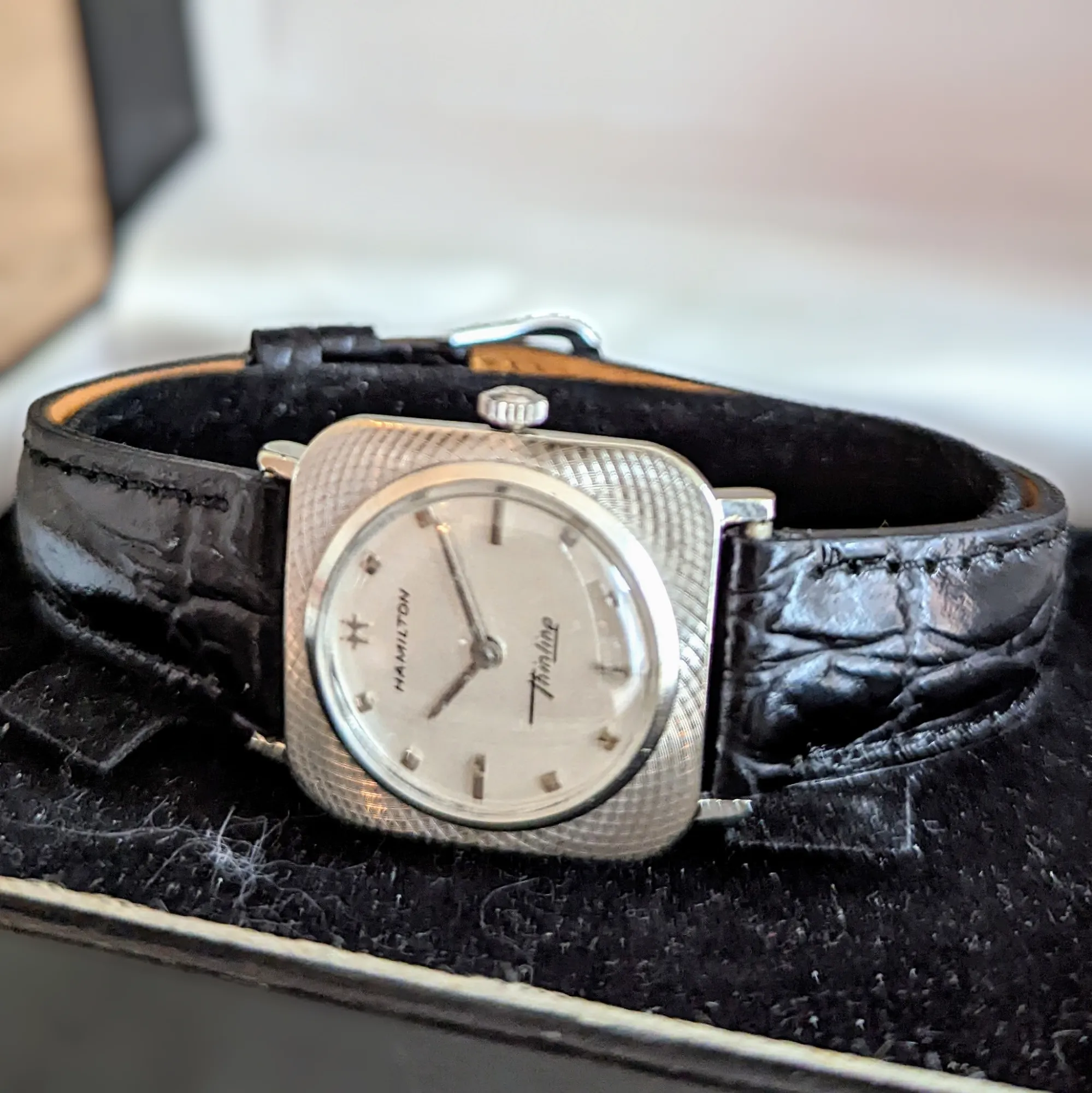 1966 HAMILTON Thinline 2019 Watch 14K GOLD Swiss Made