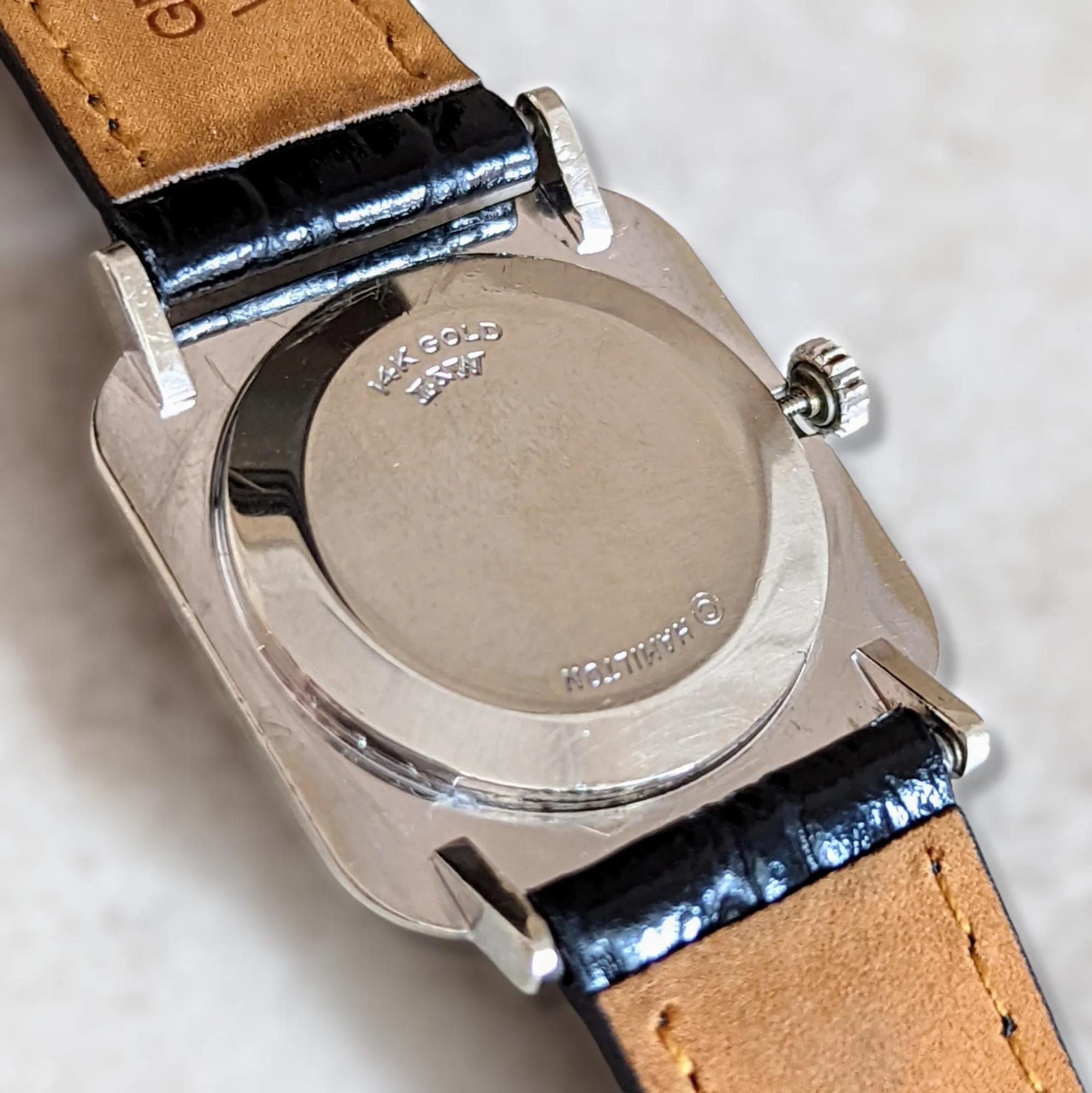 1966 HAMILTON Thinline 2019 Watch 14K GOLD Swiss Made