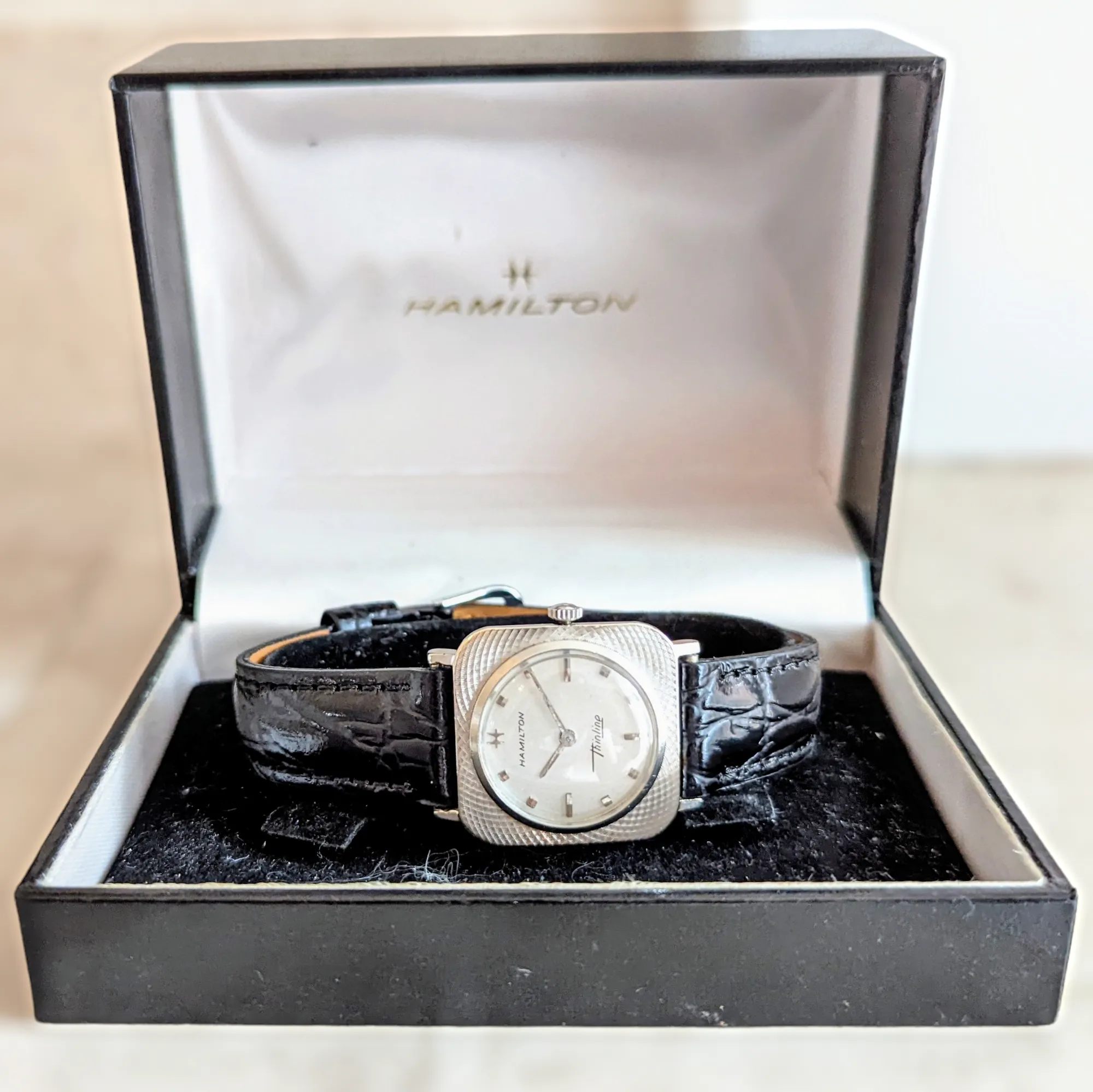 1966 HAMILTON Thinline 2019 Watch 14K GOLD Swiss Made