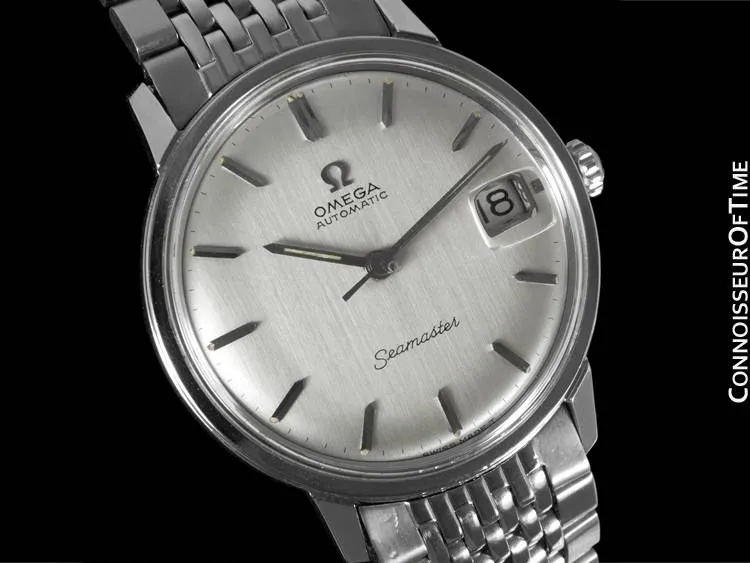 1966 Omega Seamaster Vintage Mens Caliber 563 Watch, Automatic - Stainless Steel