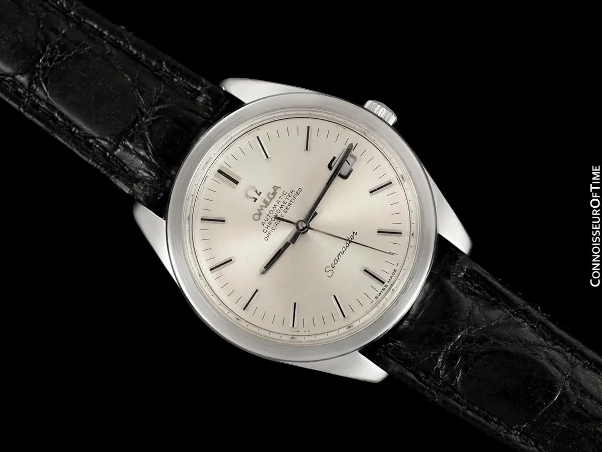 1968 Omega Seamaster Chronometer Large Vintage Mens Cal. 564 Watch - Stainless Steel