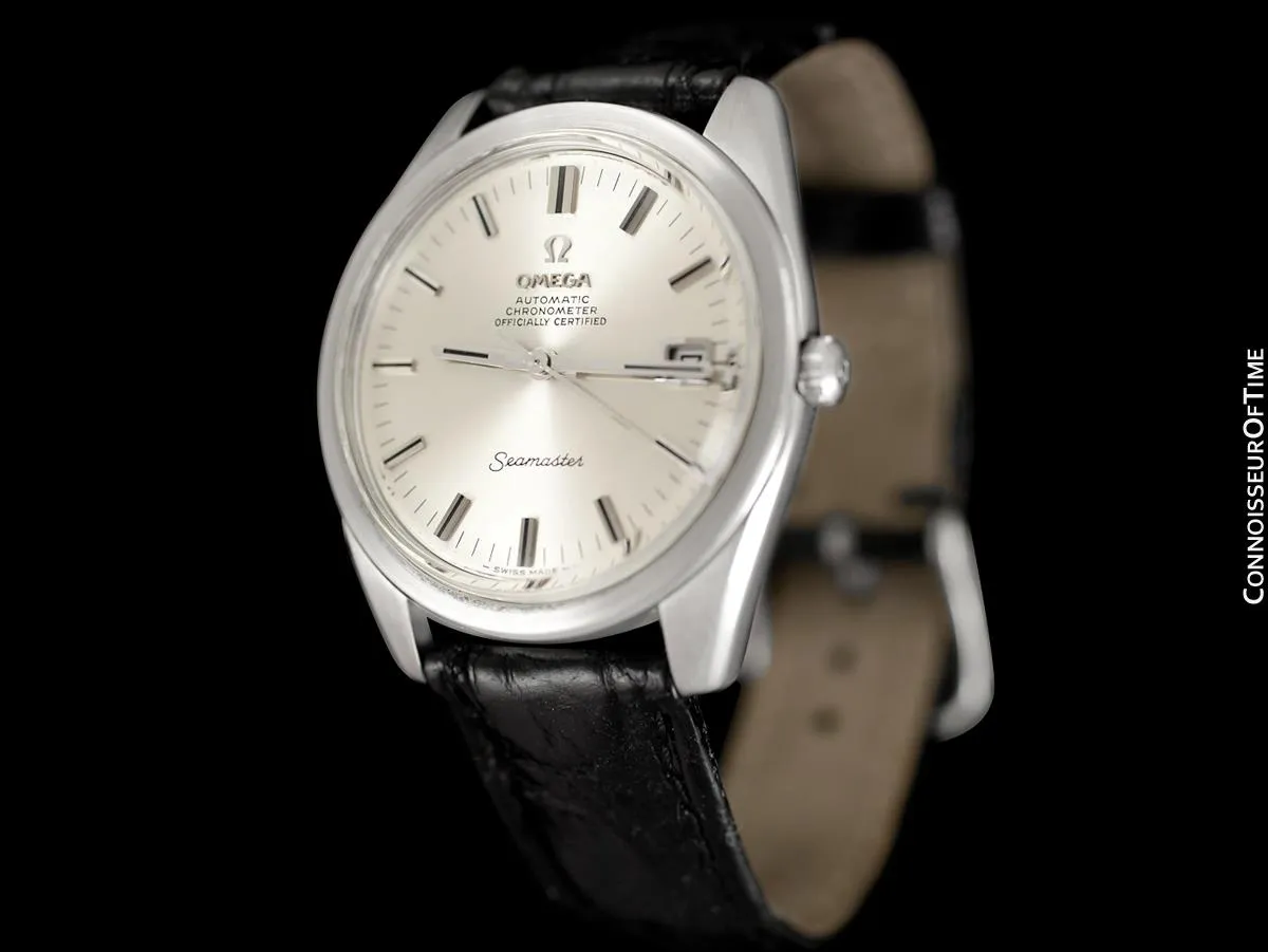 1968 Omega Seamaster Chronometer Large Vintage Mens Cal. 564 Watch - Stainless Steel