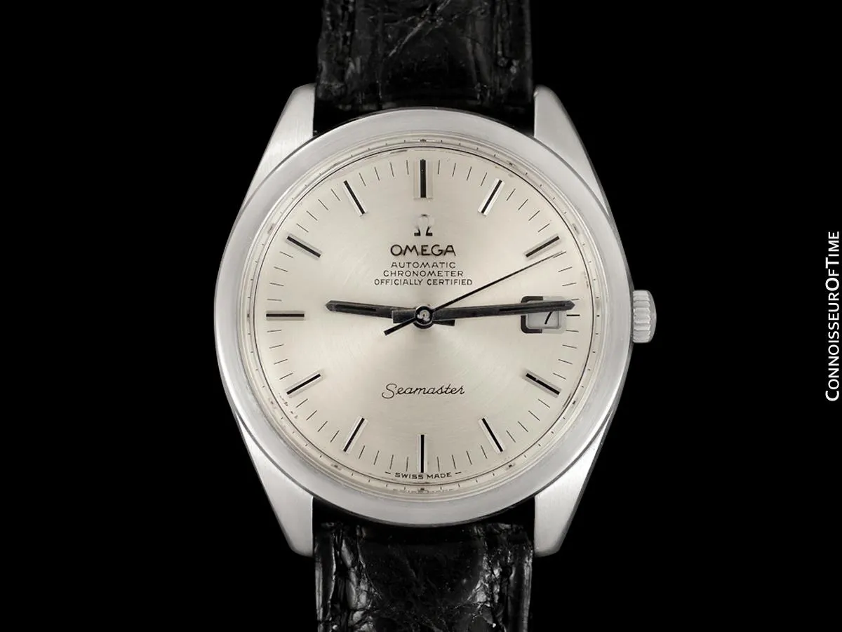 1968 Omega Seamaster Chronometer Large Vintage Mens Cal. 564 Watch - Stainless Steel