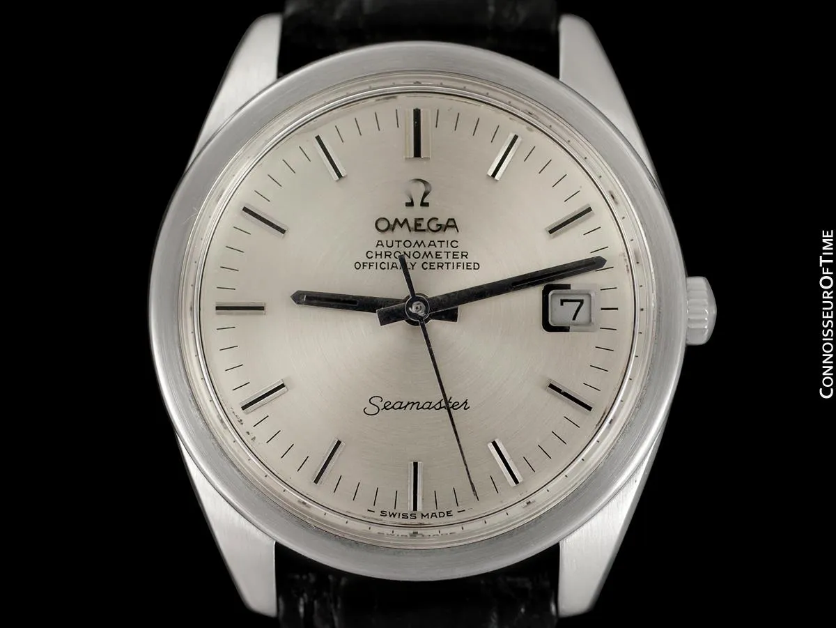 1968 Omega Seamaster Chronometer Large Vintage Mens Cal. 564 Watch - Stainless Steel
