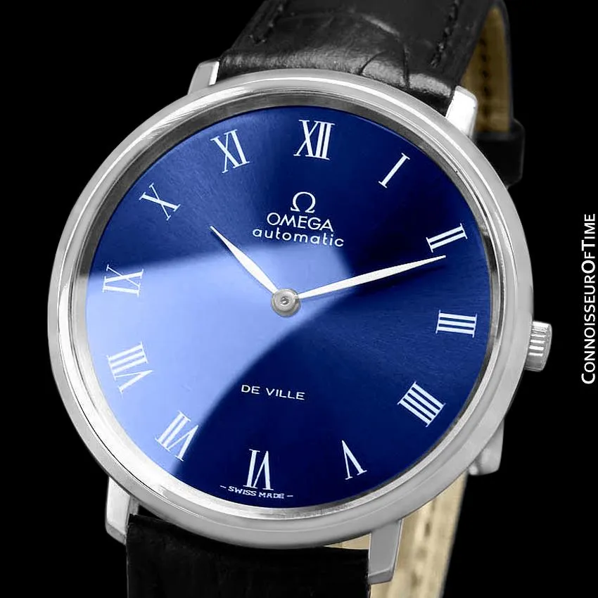 1968 Omega Vintage De Ville Mens Full Size Automatic Watch - Stainless Steel