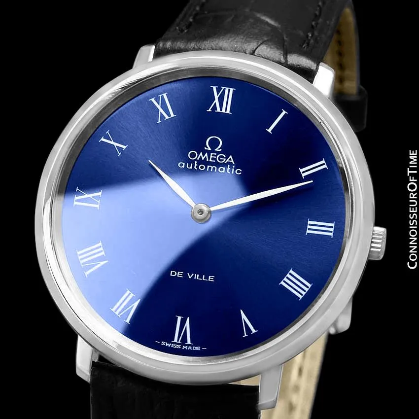 1968 Omega Vintage De Ville Mens Full Size Automatic Watch - Stainless Steel