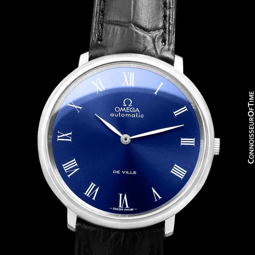 1968 Omega Vintage De Ville Mens Full Size Automatic Watch - Stainless Steel