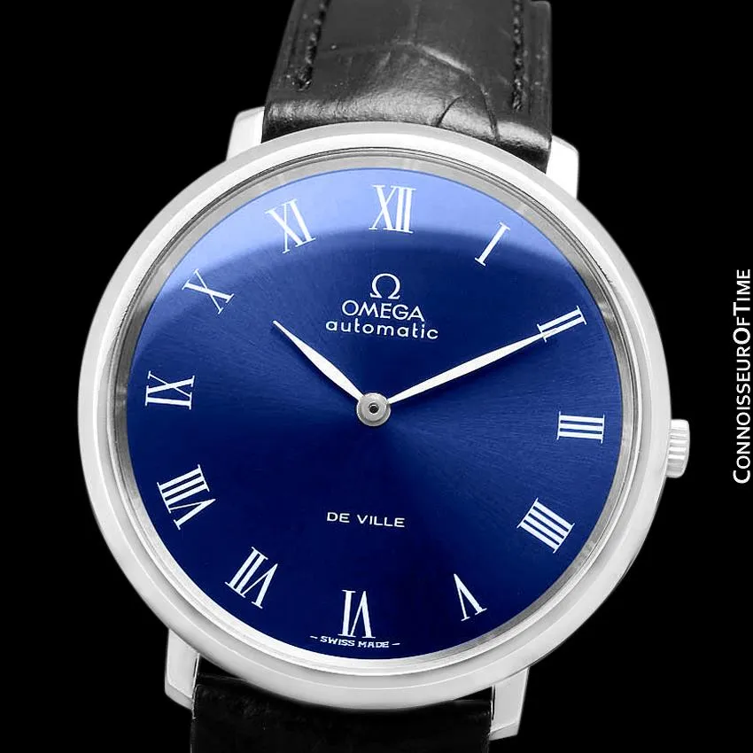 1968 Omega Vintage De Ville Mens Full Size Automatic Watch - Stainless Steel