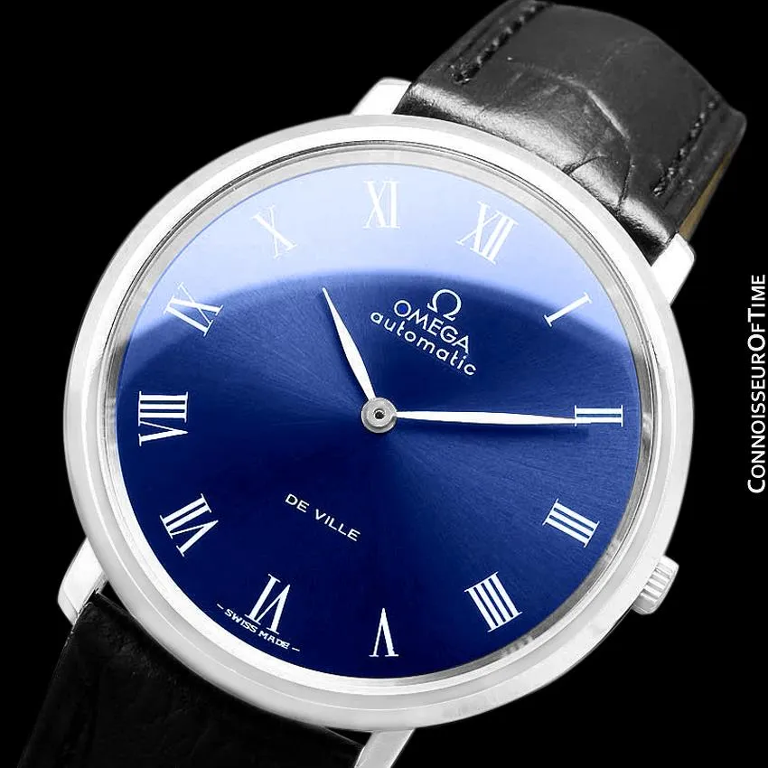 1968 Omega Vintage De Ville Mens Full Size Automatic Watch - Stainless Steel